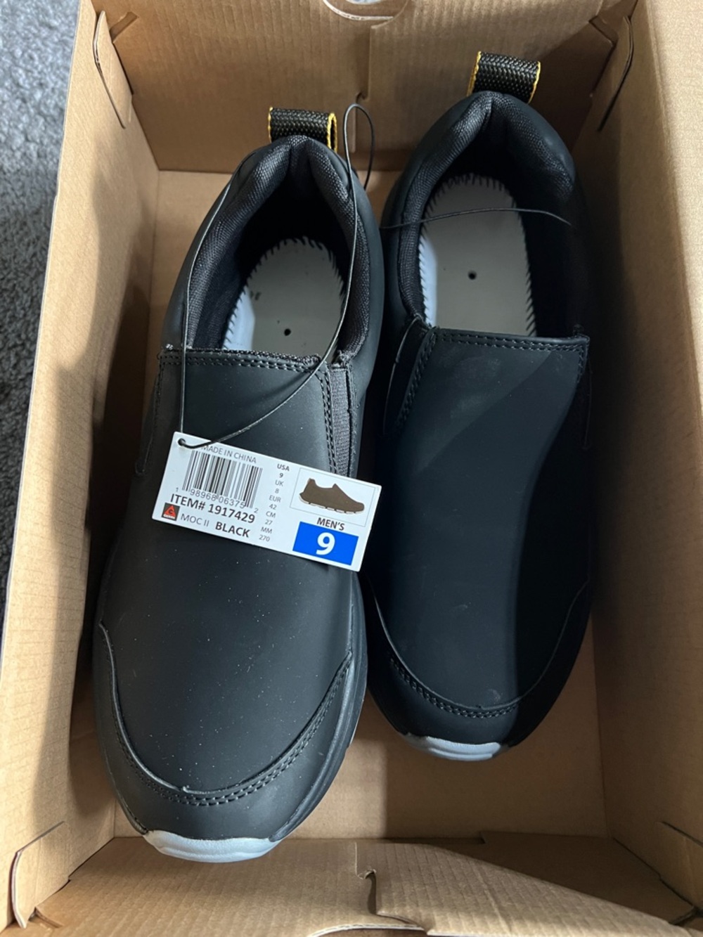 Gerry Weber Men's Black Slip-On Loafers